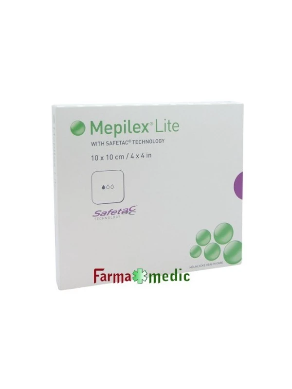 MEPILEX LITE MEDICAZIONE 10X10CM 5PZ