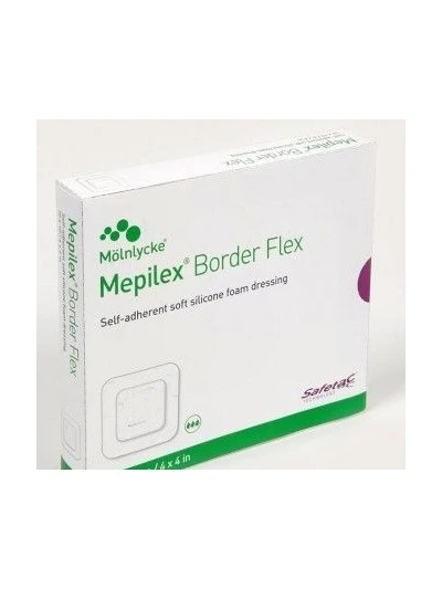MEPILEX BORDER FLEX MEDICAZIONE 15X15 5PZ