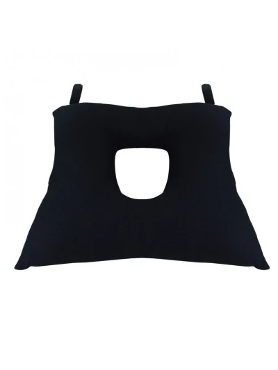 CUSCINO ANTIDECUBITO CON FORO CENTRALE IN FIBRA CAVA -...