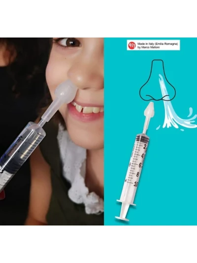 OLIVA MONOUSO IN GOMMA PER LAVAGGI NASALI - MISURA PICCOLA