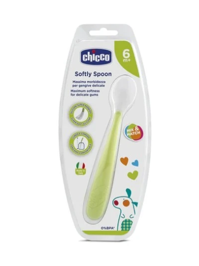 CHICCO CUCC MORBIDO SILICONE 6M  VE UP
