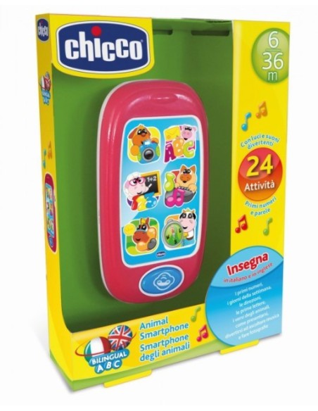CHICCO GIOCO SMARTPHONE ANIMALI