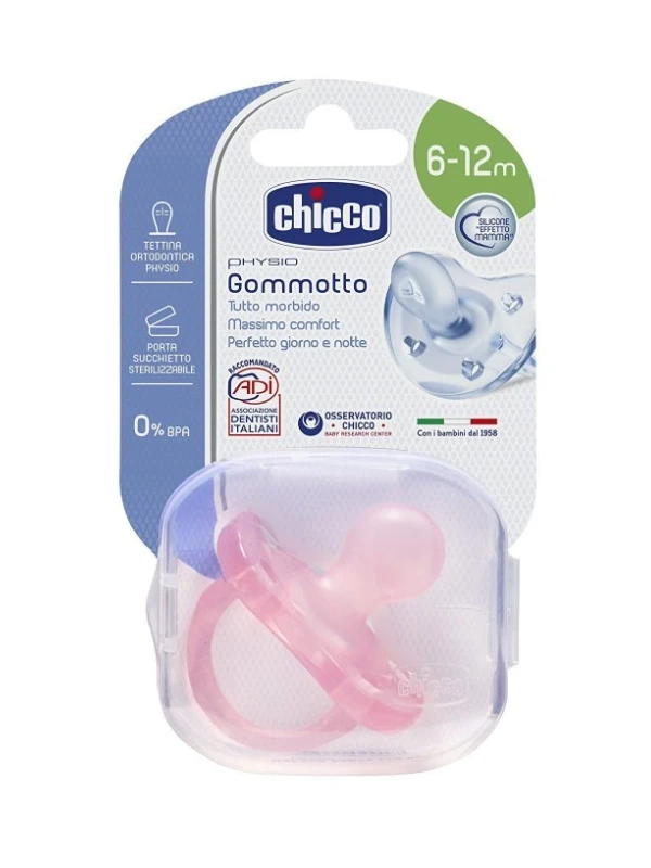 CHICCO GOMMOTTO SILICONE GIRL 6-16 1PZ