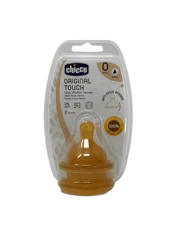 Chicco Tettarella Physio 4M+ In Silicone 3 Fori Anticolica 2 Pezzi