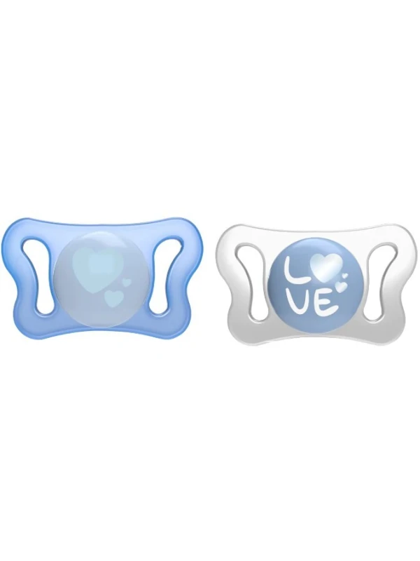 CHICCO SUCCHIETTO MICRO LUMINIS - IN SILICONE - DA 0 A 2 MESI - 2PZ