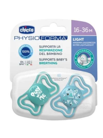 CHICCO SUCCHIETTO LIGHT AZZ SIL16-36 2P