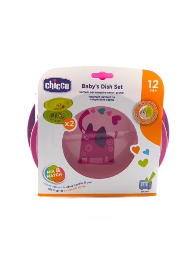 Chicco Borsa Porta Merenda Coniglio e Tazza Inox Panda, Pratico