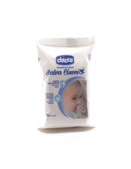 CHICCO SALVIETTE PULISCI CIUCCIO - 16PZ