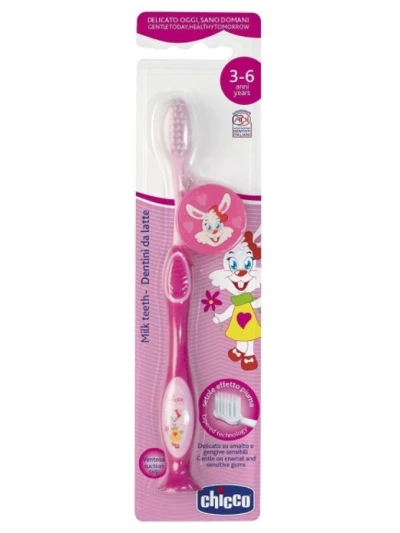 CHICCO SPAZZOLINO 3Y-6Y ROSA