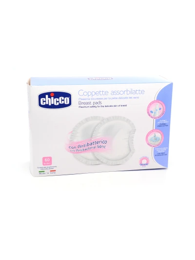 CHICCO COPPETTE ASSORBILATTE 60PZ