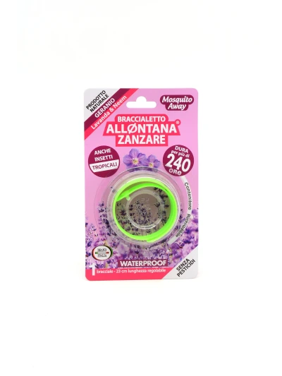 BRACCIALETTO ALLONTANA ZANZARE 240 ORE