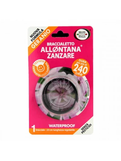 BRACCIALETTO ALLONTANA ZANZARE 240 ORE 2