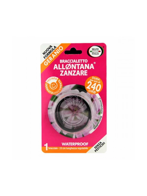 BRACCIALETTO ALLONTANA ZANZARE 240 ORE
