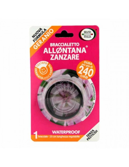 BRACCIALETTO ALLONTANA ZANZARE 240 ORE