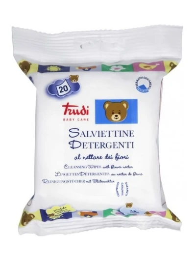 TRUDI BABY CARE  SALVIETTE DETERGENTI 20PZ