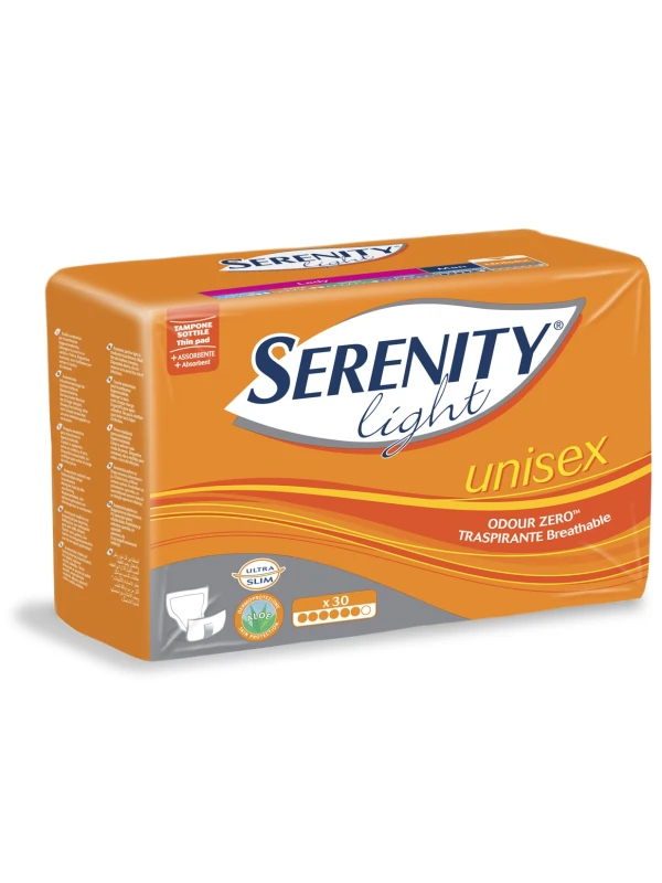 SERENITY LIGHT ASSORBENTI UNISEX - 30PZ