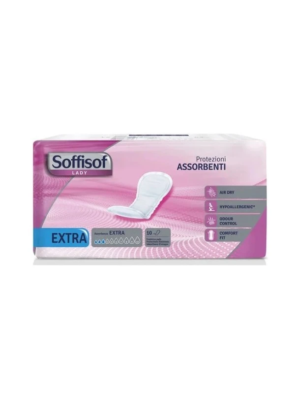 ASSORBENTI SOFFISOF LADY - ASSORBENZA EXTRA - 10PZ