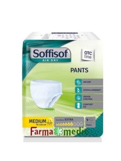 SOFFISOF AIR DRY PANTS EXTRA TAGLIA M 9PZ