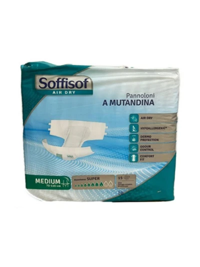 SOFFISOF AIR DRY PANNOLONI A MUTANDINA SUPER 15PZ.