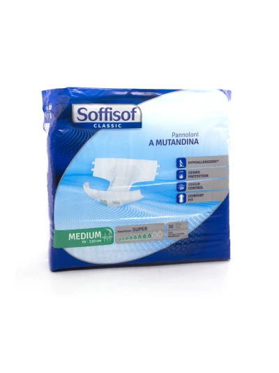 SOFFISOF CLASSIC PANNOLONI A MUTANDINA SUPER - 30 PZ.