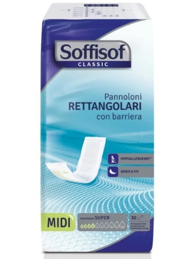SOFFISOF CLASSIC PANNOLONI RETTANGOLARI CON BARRIERA -...