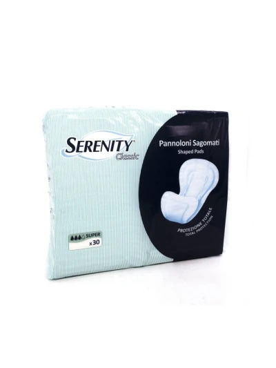 SERENITY PANNOLONI SAGOMATI CLASSIC - SUPER - 30PZ