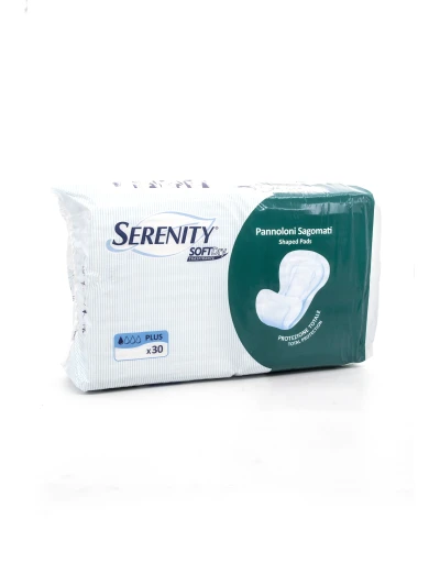 SERENITY SOFTDRY PANNOLONI SAGOMATI PLUS - 30PZ