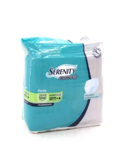 SERENITY PANTS ADVANCE - TAGLIA M SUPERPLUS 12PZ 2