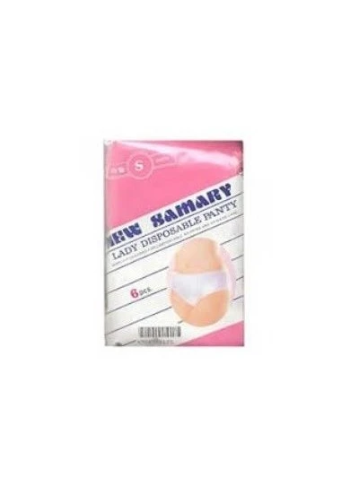 NEWSAMARY MUTANDA MONOUSO IN TNT - 6PZ TAGLIA S