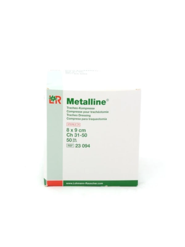 METALLINE TRACHEO COMPRESSE TRACHEOSTOMIA CON...