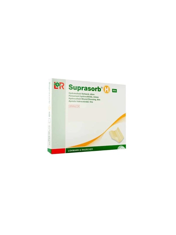 SUPRASORB H - MEDICAZIONE IDROCOLLOIDALE TRASPARENTE  5X5CM - 10PZ