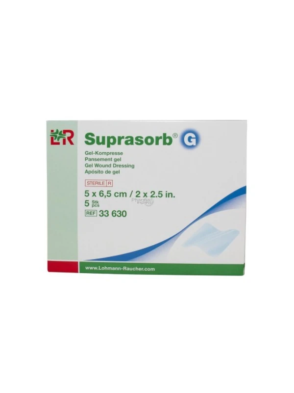 SUPRASORB G CPR 5X6,5CM 5PZ