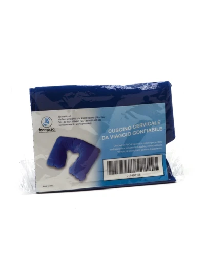 CUSCINO CERVICALE GONFIABILE DA VIAGGIO - 1PZ