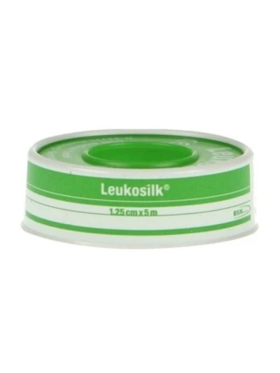 LEUKOSILK - CEROTTO IN ROCCHETTO IN SETA 1,25X500CM 2