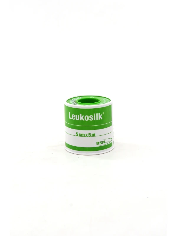 CEROTTO LEUKOSILK IN SETA 500X5CM
