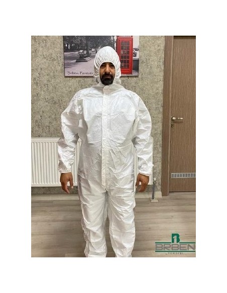 TUTA PROTETTIVA MONOUSO RESISTENTE TAGLIA M