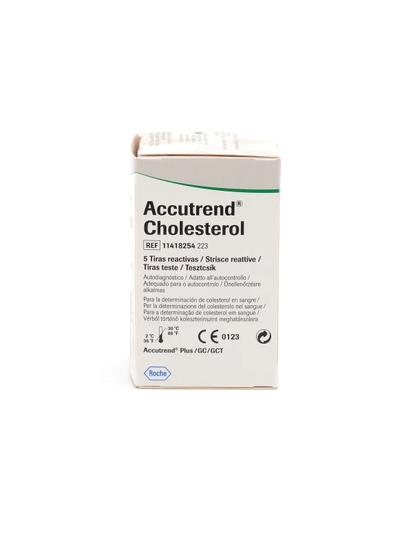 ACCUTREND CHOLESTEROL 5 STRISCE REATTIVE