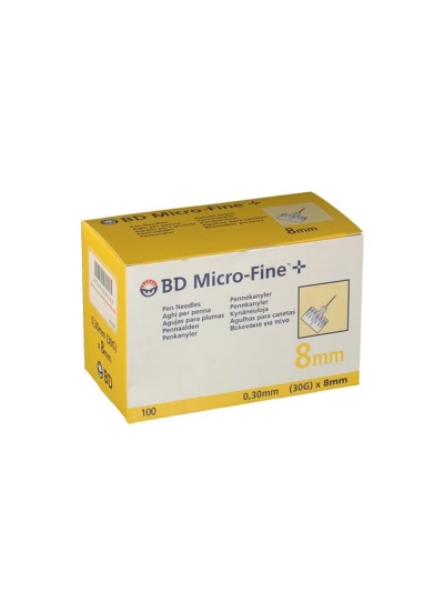 BD MICROFINE AGO G30 8MM 100PZ