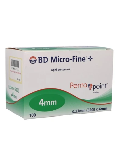 BD MICROFINE AGO PER PENNA DA INSULINA PENTA G32 4MM - 100PZ
