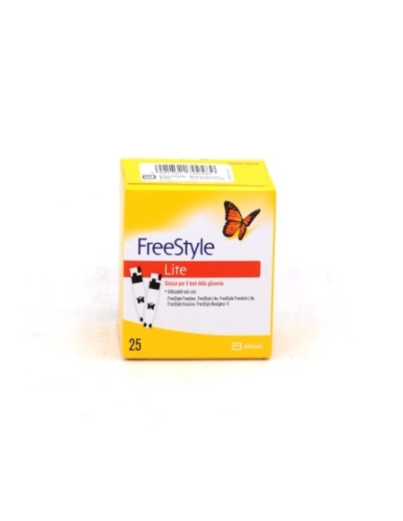 FREESTYLE LITE STRISCE MONITORAGGIO GLICEMIA 25PZ