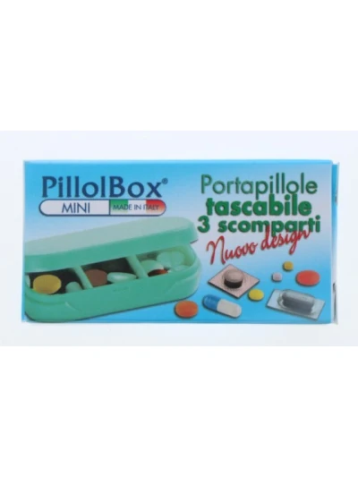 PILLOLBOX PORTAPILLOLE MINI 3 SCOMPARTI