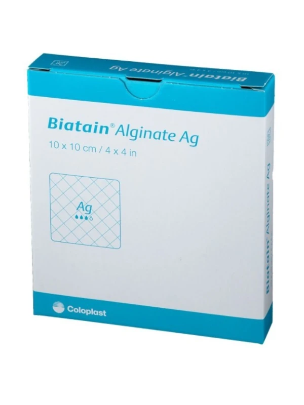 BIATAIN ALGINATE AG MEDICAZIONE IN ALGINATO D'ARGENTO - 10CMX10CM - 10PZ