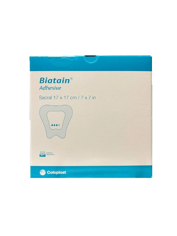 BIATAIN MEDICAZIONE ADESIVA SACRO 17X17CM 5PZ