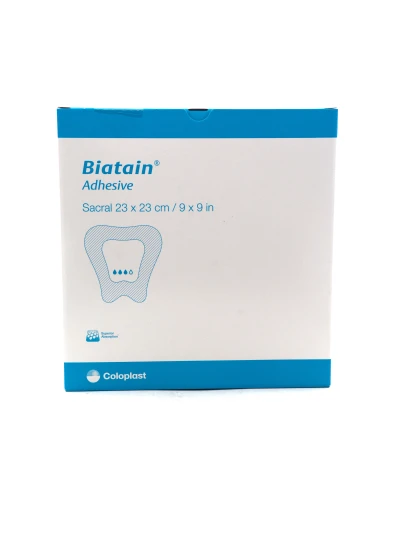 BIATAIN MEDICAZIONE ADESIVA SACRO 23X23CM - 5PZ