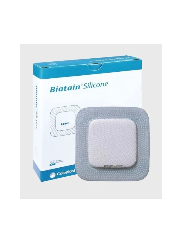 BIATAIN SILICONE ADESIVO 7,5X7,5 10PZ