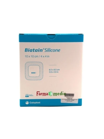 BIATAIN SILICONE ADESIVO - 10CMX10CM - 10PZ