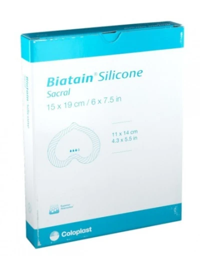 BIATAIN SILICONE SACRO - MEDICAZIONE IN SILICONE ADESIVO...