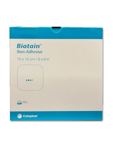 BIATAIN MEDICAZIONE NON ADESIVA 15X15CM 5PZ