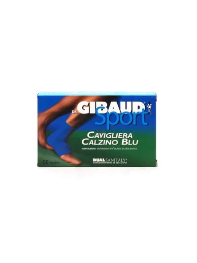 GIBAUD SPORT - CAVIGLIERA CALZINO BLU MISURA 1