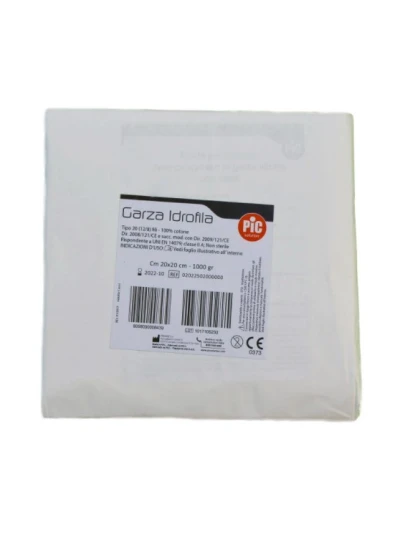 PIC GARZA IDROFILA TAGLIATA 20X20CM - 1KG